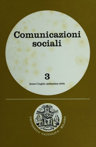 COMUNICAZIONI SOCIALI - 1979 - 3