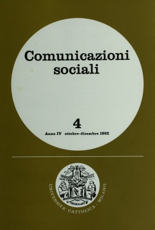 COMUNICAZIONI SOCIALI - 1982 - 4