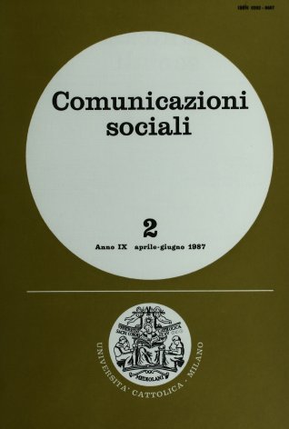 COMUNICAZIONI SOCIALI - 1987 - 2