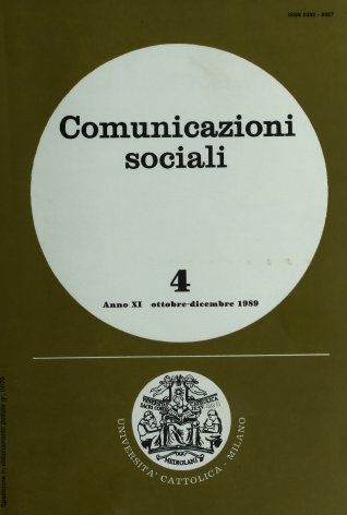 COMUNICAZIONI SOCIALI - 1989 - 4