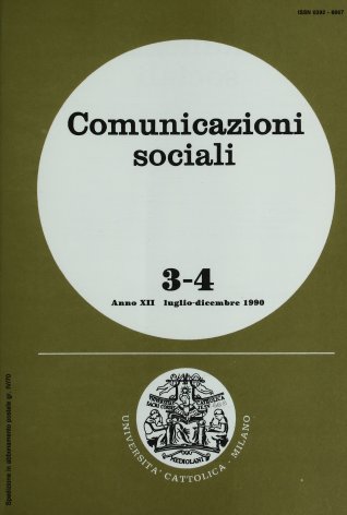 COMUNICAZIONI SOCIALI - 1990 - 3-4. LA COMUNICAZIONE D'AZIENDA NEGLI ANNI NOVANTA