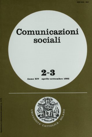 COMUNICAZIONI SOCIALI - 1992 - 2-3. PAROLE SUL VIDEO
