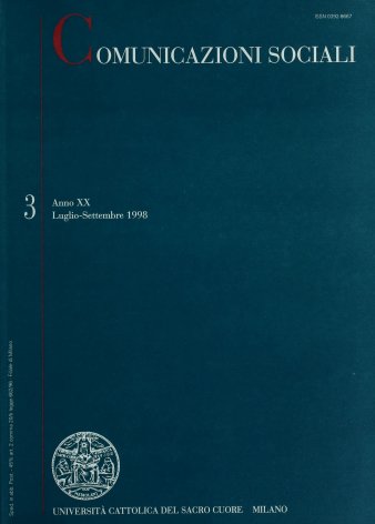 COMUNICAZIONI SOCIALI - 1998 - 3. ORAZIO COSTA GIOVANGIGLI