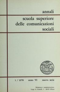 Per una bibliografia sulla televisione in Italia. Dal 1928 al 1942